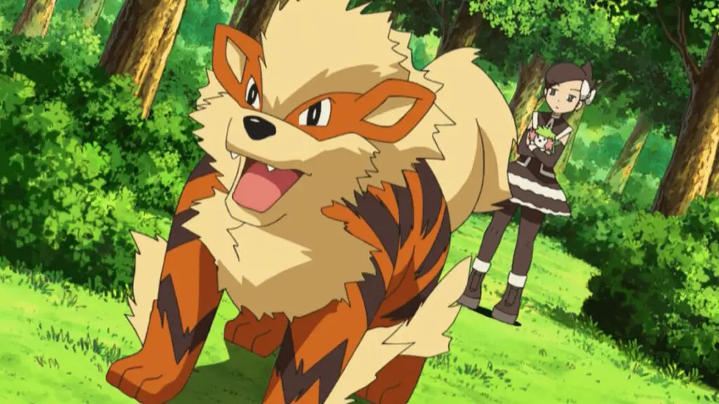 Arcanine anime pokemon