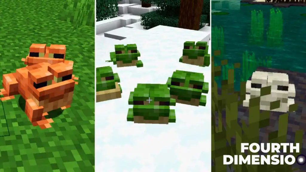 Cómo criar ranas en Minecraft