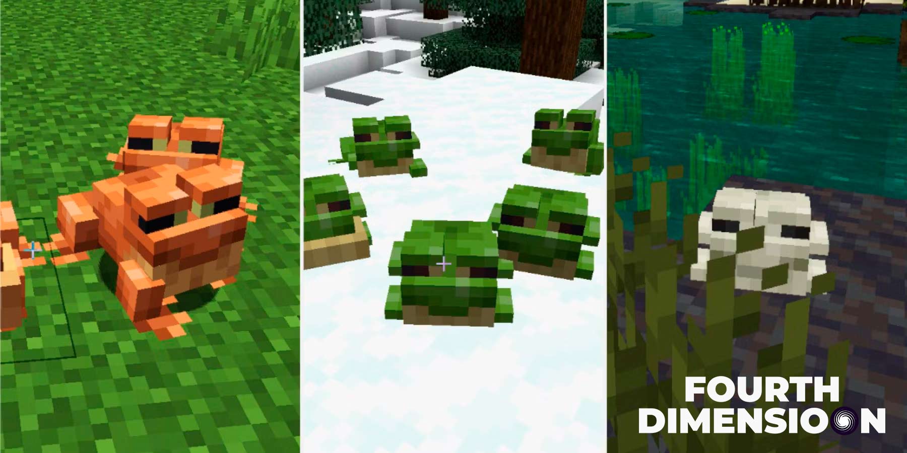 Cómo criar ranas en Minecraft