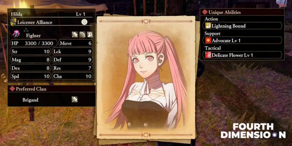 Fire Emblem Warriors Three Hopes Hilda