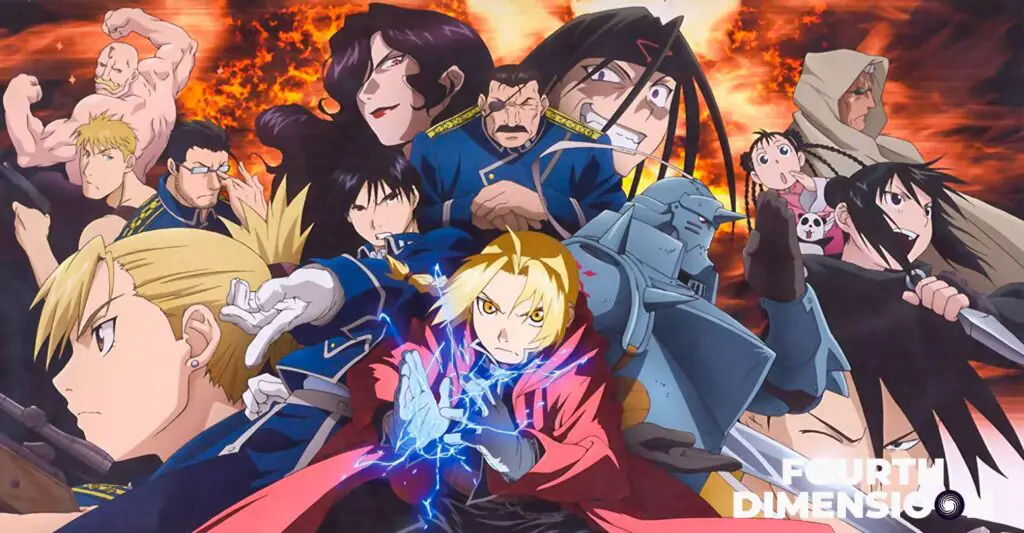 Fullmetal Alchemist Brotherhood parecido a Boku No Hero