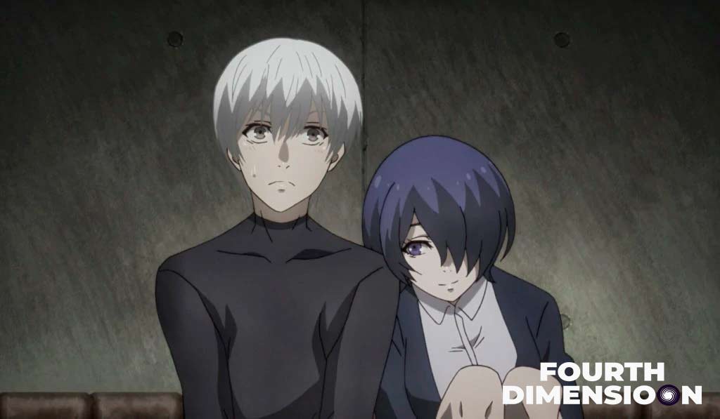 Haise y Touka Tokyo Ghoul