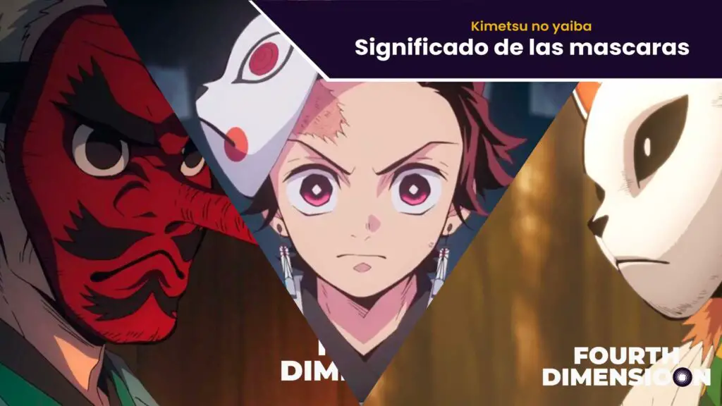 Significado de mascaras Demon Slaye