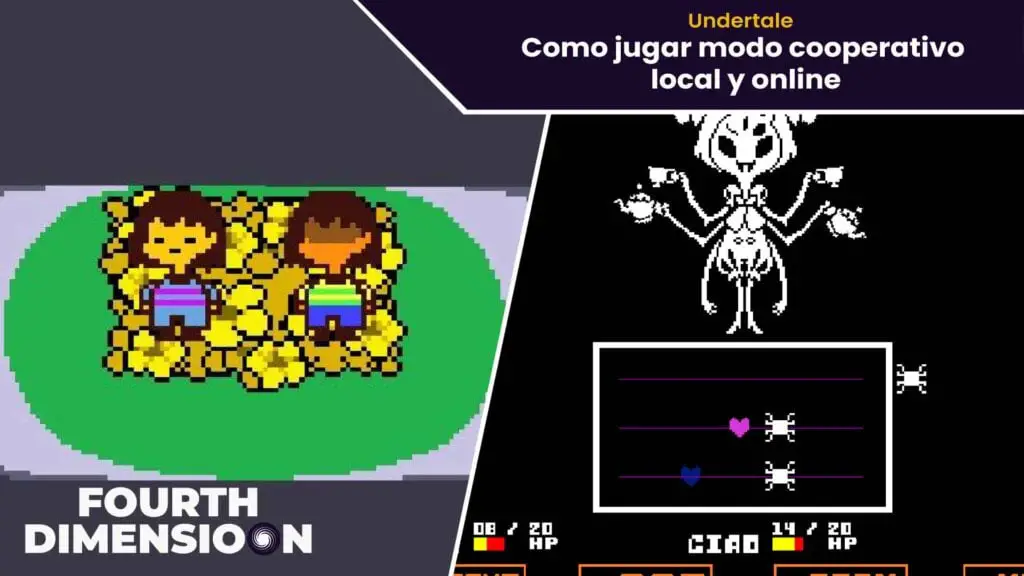 Undertale Como jugar modo cooperativo local y online