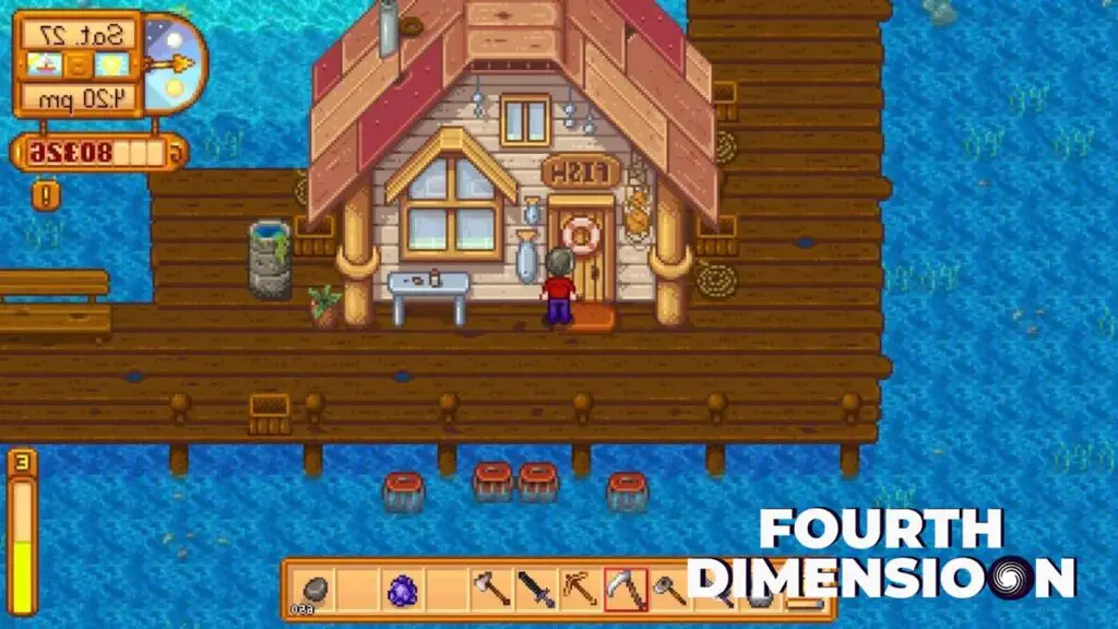 Cómo pescar el Pez glacial Stardew Valley