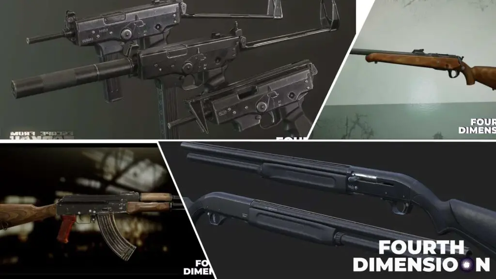 Escape From Tarkov 10 mejores armas para usar al principio del juego