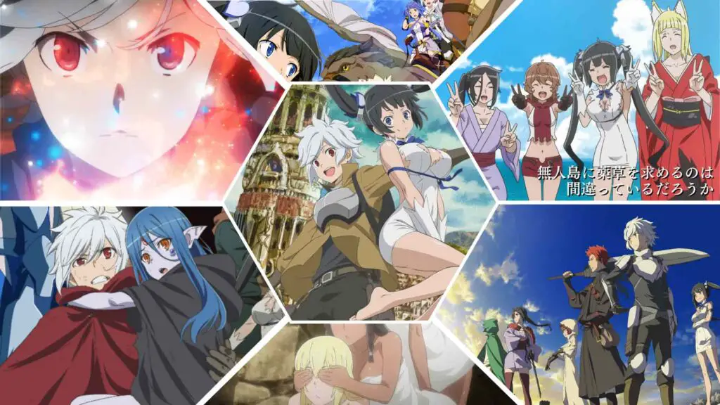 orden para ver danmachi